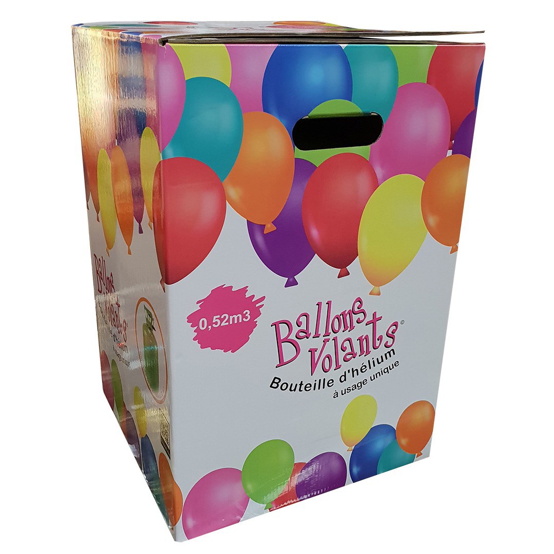 Party Factory Gaz hélium pour 30 ballons gonflables, bouteille de gaz hélium