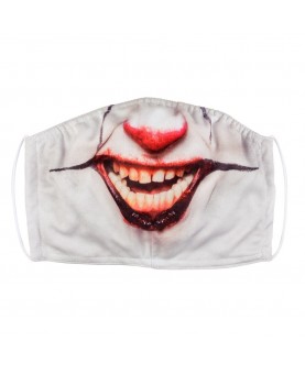 Masque facial clown tueur