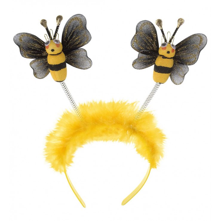 Ailes d'abeilles avec serre tête : Déguisement adulte, enfant animaux