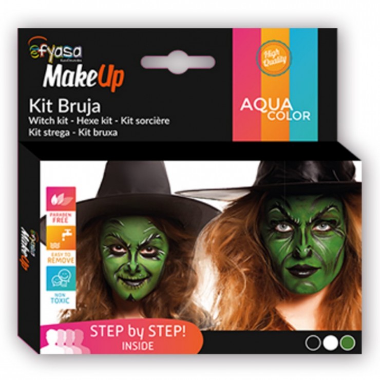 Kit Maquillage à L'Eau - Sorcière - Halloween - Annikids