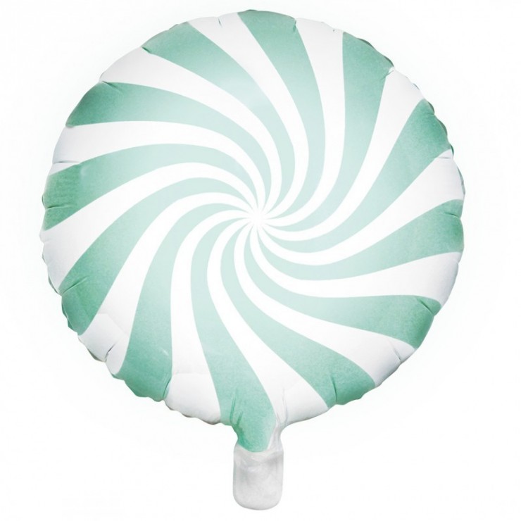 Ballon bonbon menthe pastel