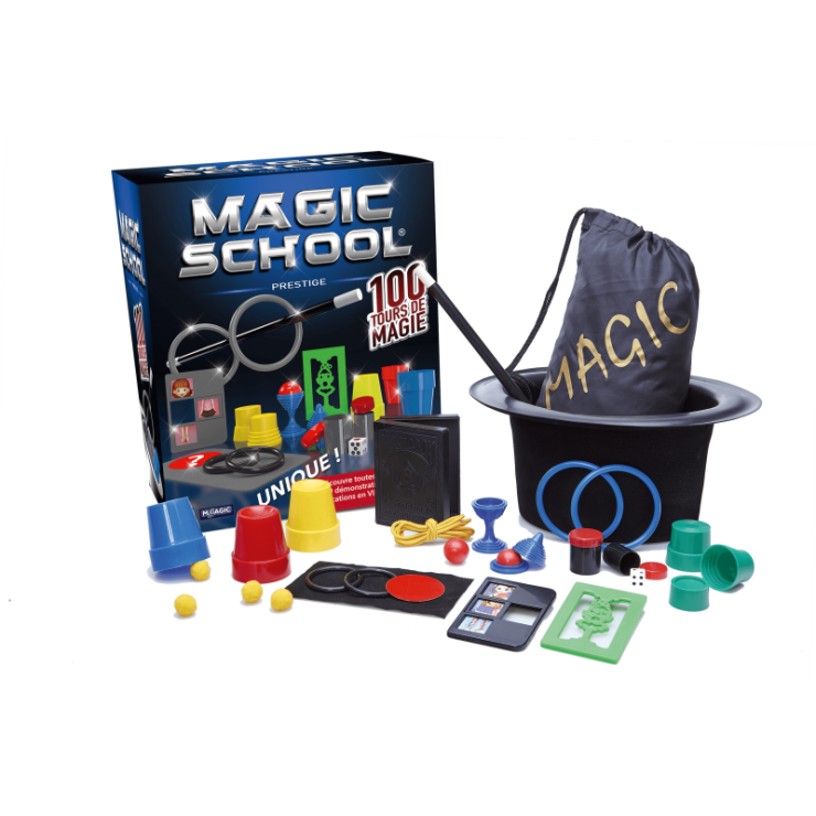 Magic Secrets, Coffret de Magie, 158 Tours, Ensemble de Magie pour Enfants,  Comprend Une Baguette Magique, Chapeau magique etc - Cdiscount Jeux - Jouets