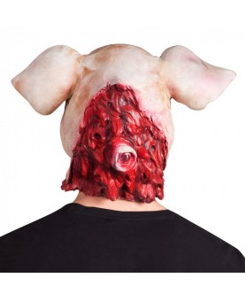 Masque latex cochon sanglant