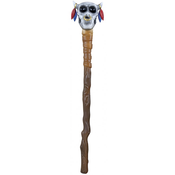 Sceptre de magicien sorcier avec crâne 147 cm : Deguise-toi, achat de  Accessoires