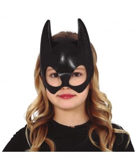 Demi masque chauve souris enfant