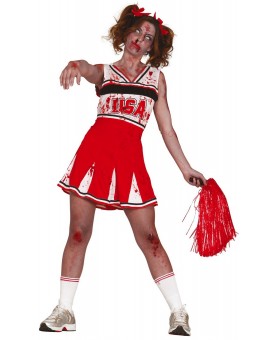 Déguisement cheerleader zombie