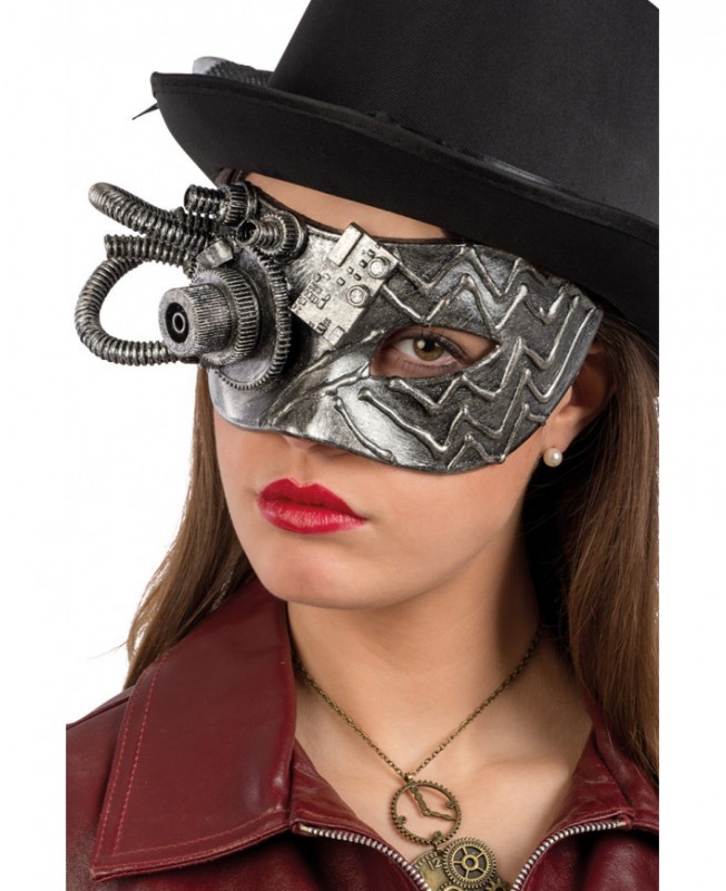 Masque Steampunk Cyber Eye