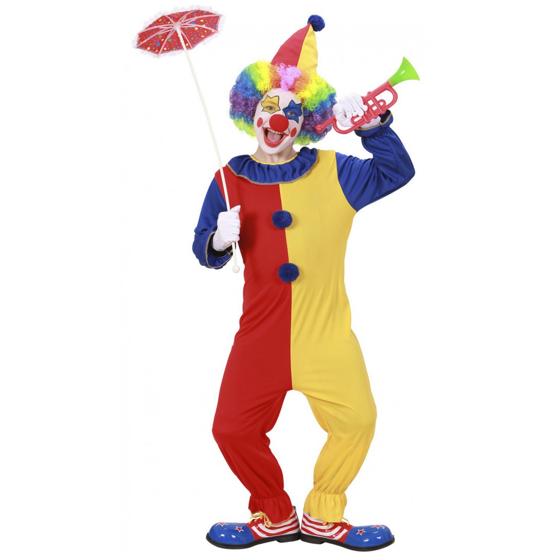 Déguisement Clown Fluo - Femme - Déguisement Adulte - Rue de la Fête