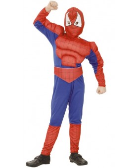 Costume super araignée musclée enfant