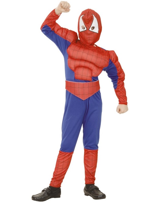 Costume super araignée musclée enfant