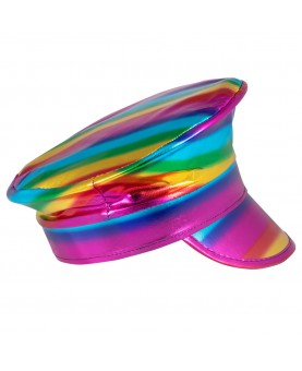 Casquette capitaine rainbow