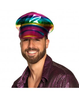 Casquette capitaine rainbow