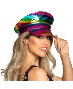 Casquette capitaine rainbow