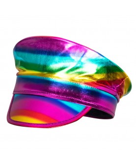 Casquette capitaine rainbow