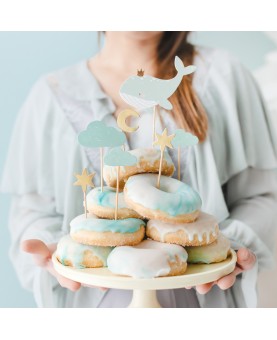 Cake toppers baleine