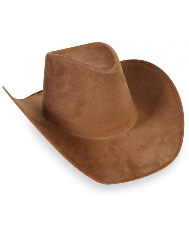 Chapeau cowboy marron