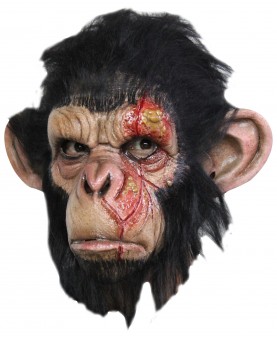 Masque chimpanzé infecté Ghoulish