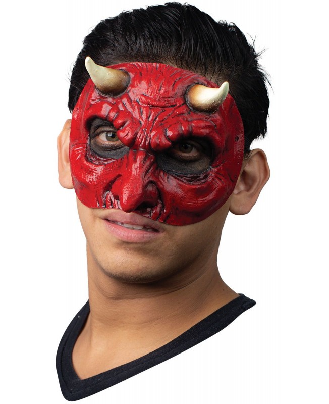 Demi masque devil Ghoulish