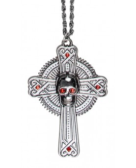 Collier skull cross