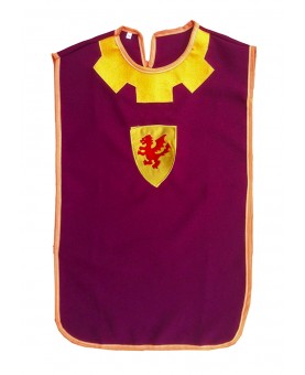 Surcot bordeaux pour enfant