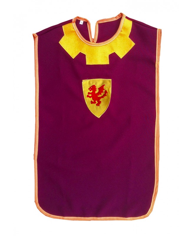 Surcot bordeaux pour enfant