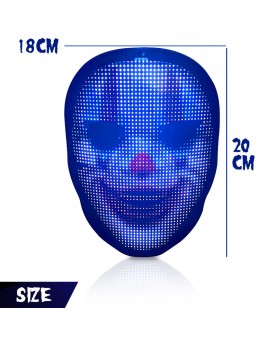 Masque écran LED USB