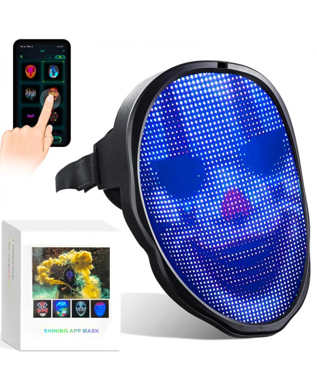 Masque écran LED USB