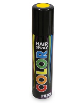 Spray colorant cheveux jaune