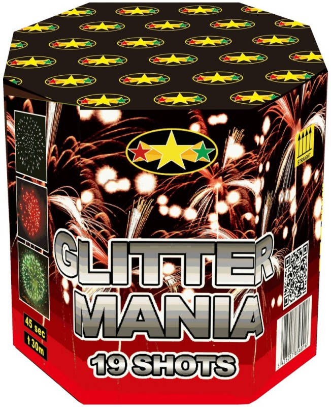 Feu d'Artifice batterie Glitter Mania