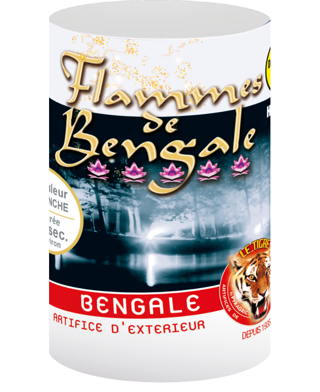 Flamme de bengale Blanche LE TIGRE