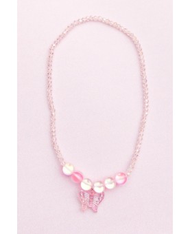 Collier en Cristal Rose