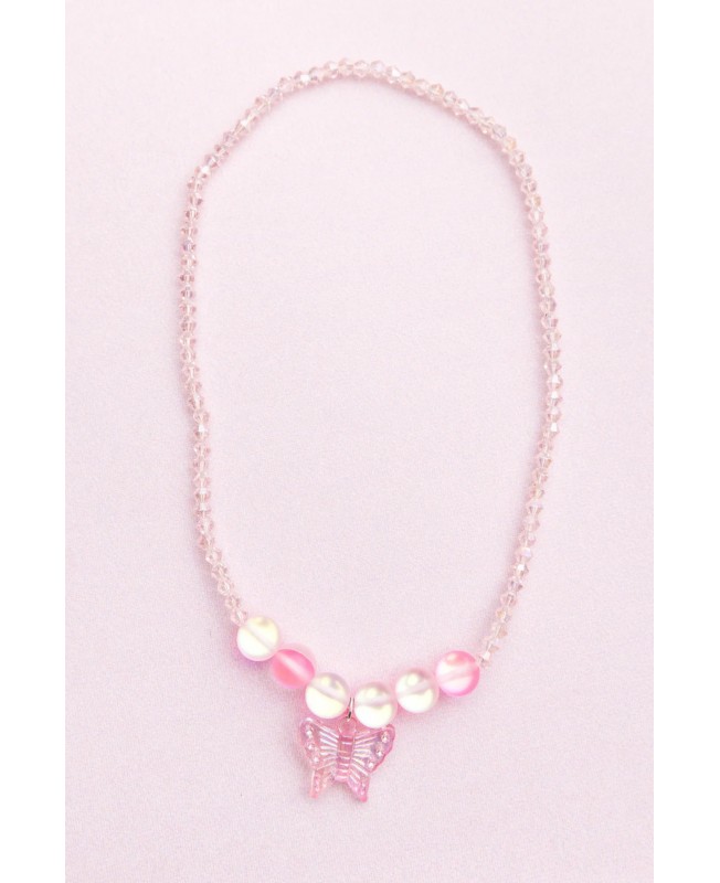 Collier en Cristal Rose