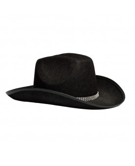 Chapeau cowboy Daisy noir