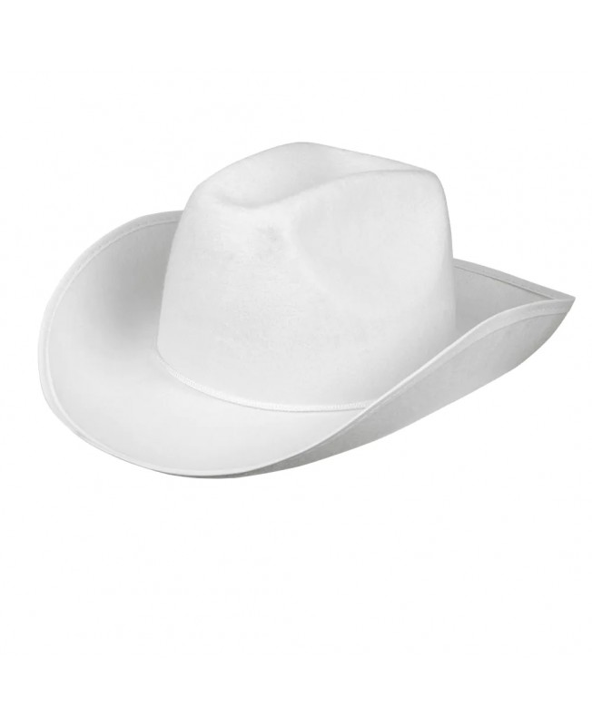 Chapeau Cowboy Blanc