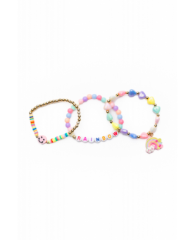 Ensemble de bracelets Rainbow Smiles