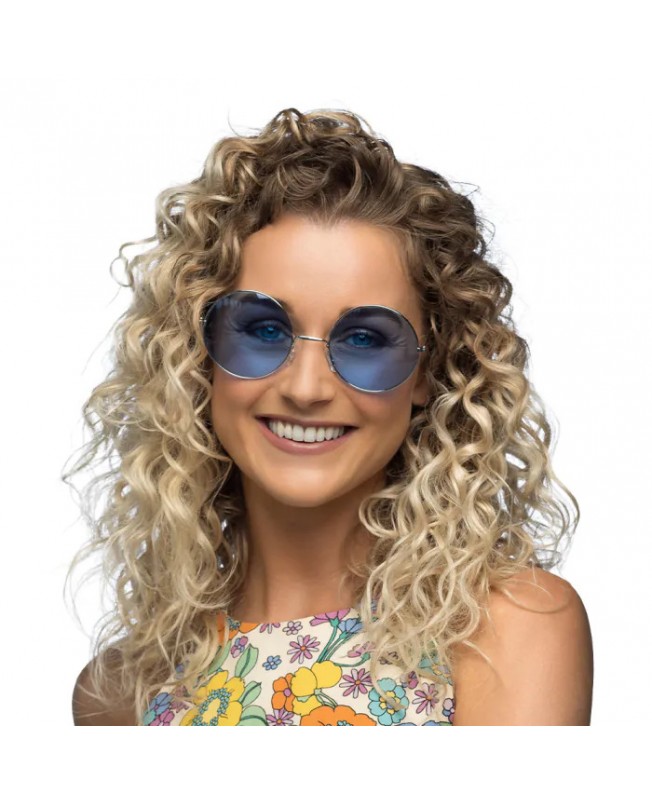 Lunettes Hippie XL Bleu