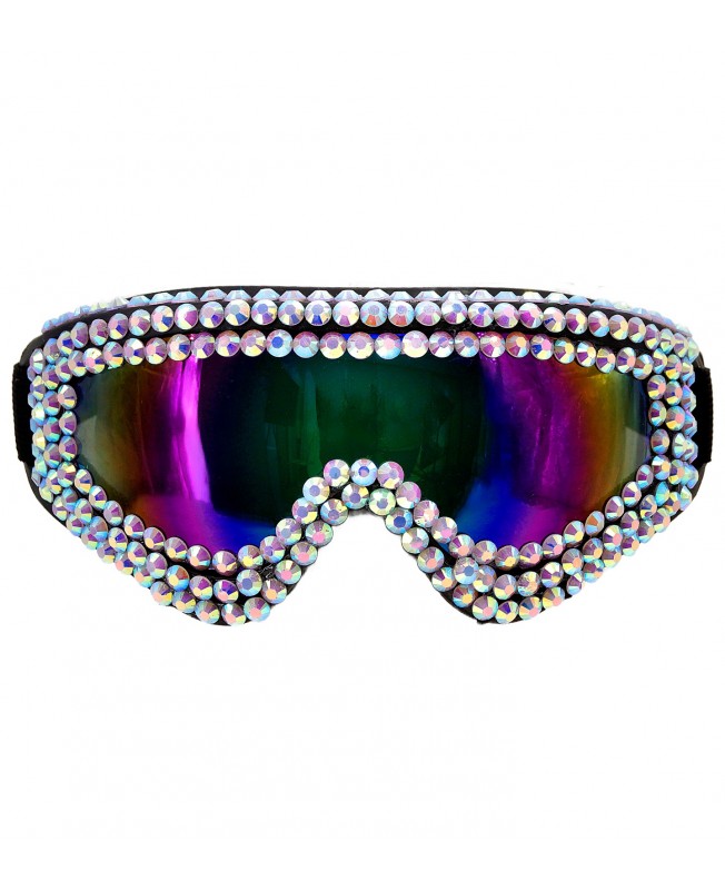 Masque de ski 80's strass