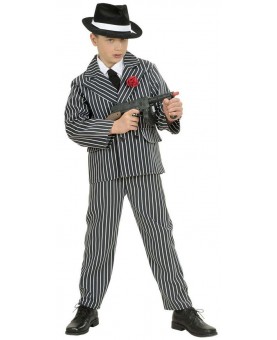 Costume d'homme de gangster mafieux de style Gatsby avec accessoires -  idéal pour les fêtes à thème et les carnavals des années 20