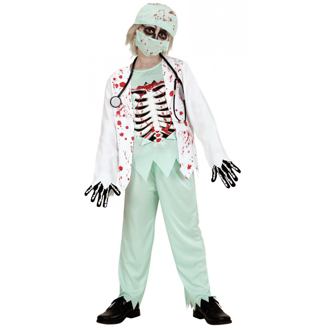 Déguisement enfant Squelette zombie 7-9 ans : le déguisement à Prix  Carrefour