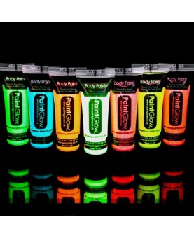 Crayon maquillage rouge fluo Paintglow